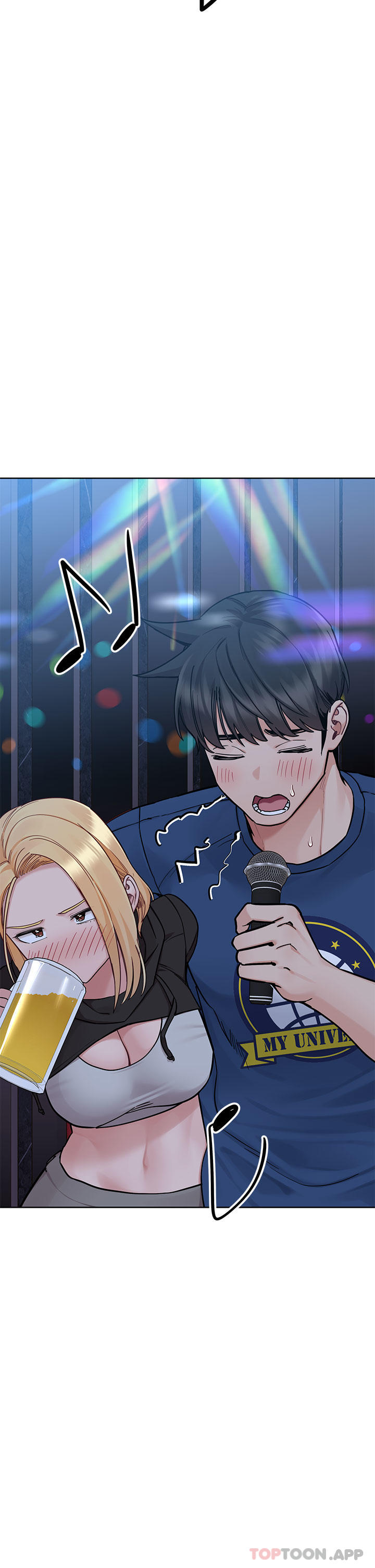 韩国漫画要对妈妈保密唷!韩漫_要对妈妈保密唷!-第93话-充满暧昧氛围的KTV在线免费阅读-韩国漫画-第43张图片