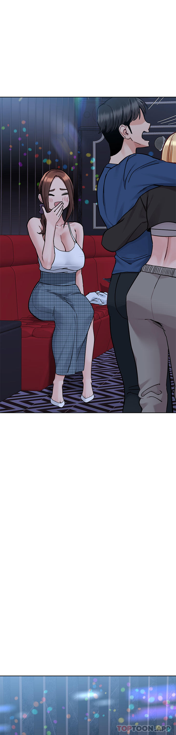 韩国漫画要对妈妈保密唷!韩漫_要对妈妈保密唷!-第93话-充满暧昧氛围的KTV在线免费阅读-韩国漫画-第44张图片