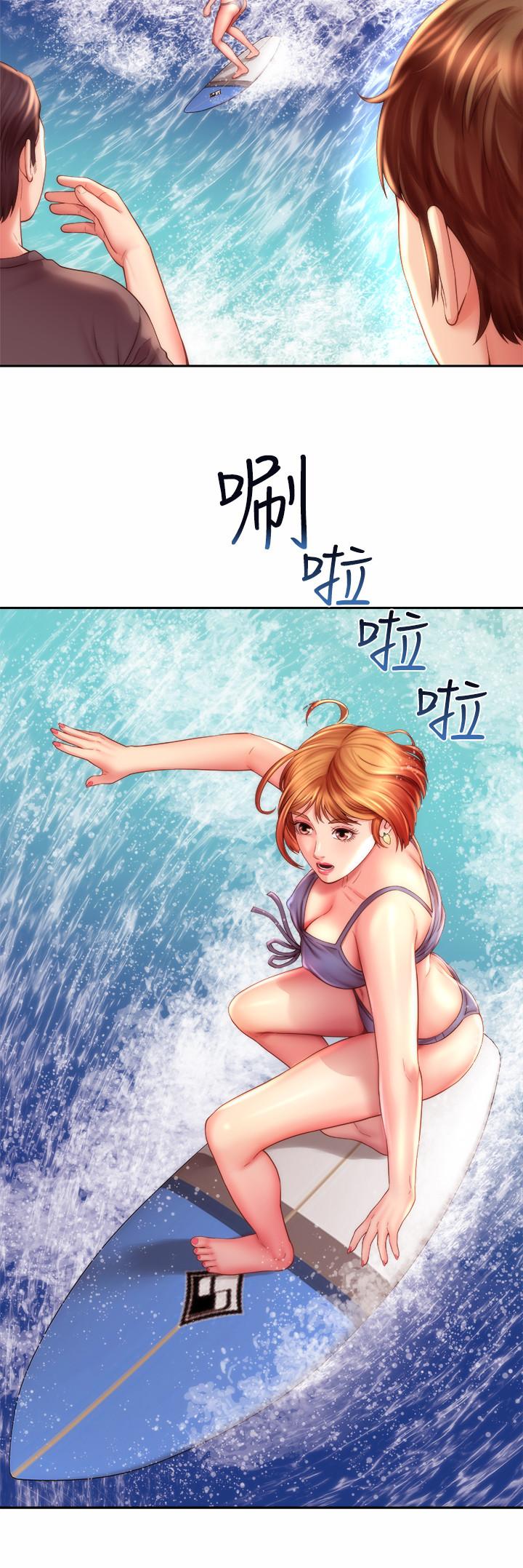 韩国漫画海滩女神韩漫_海滩女神-第6话-冲浪店的女人都好辣在线免费阅读-韩国漫画-第15张图片