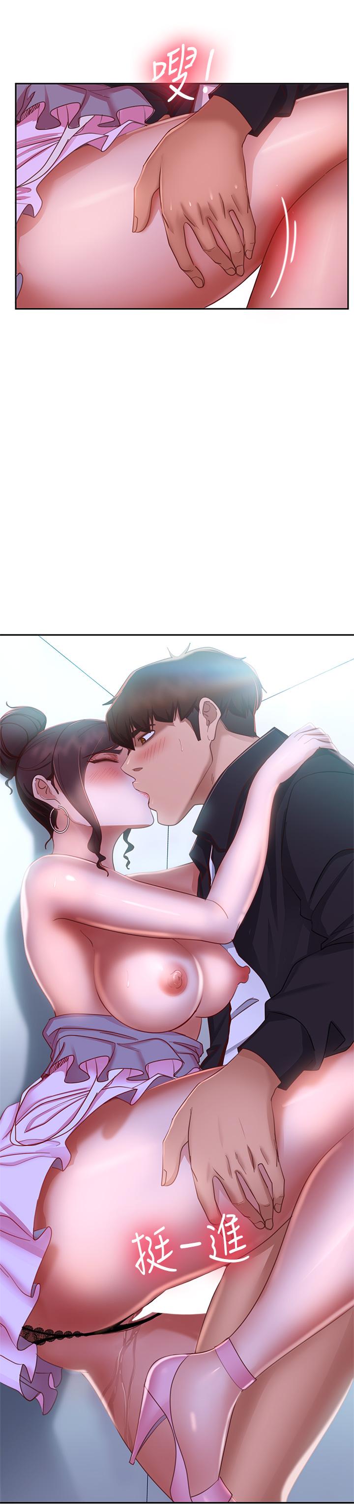 韩国漫画不良女房客韩漫_不良女房客-第55话-更衣室里慾火焚身的两人在线免费阅读-韩国漫画-第32张图片